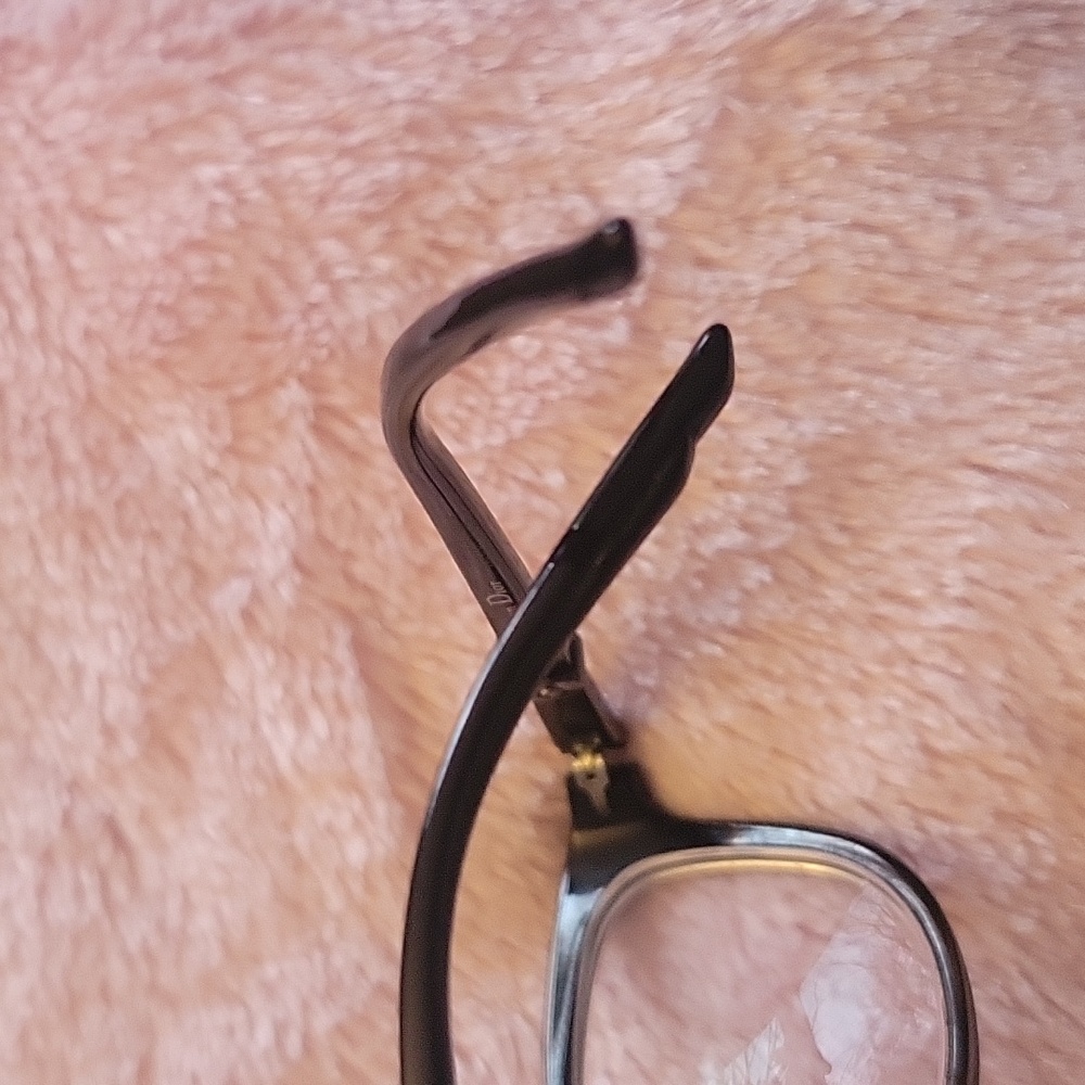 Christian Dior Prescription Lens Eyeglasses CD3231 Black Gray Frames Womens Used - Picture 11 of 16